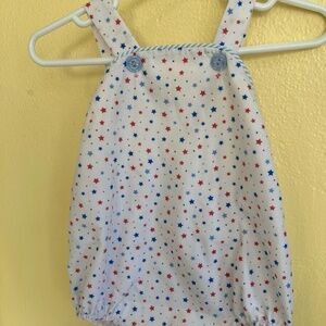 James & Lottie Star Print Sunsuit